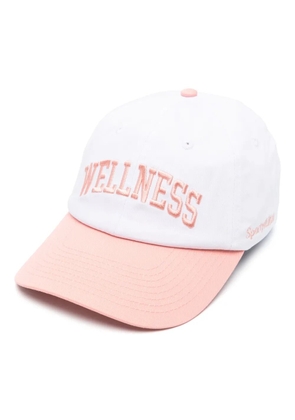 Sporty & Rich Wellness cotton baseball cap - White