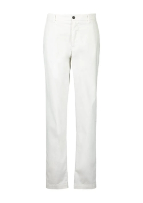 Eleventy stretch-design chino pants - White