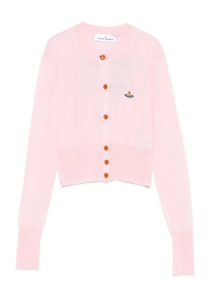 Vivienne Westwood Bea cropped cardigan - Pink