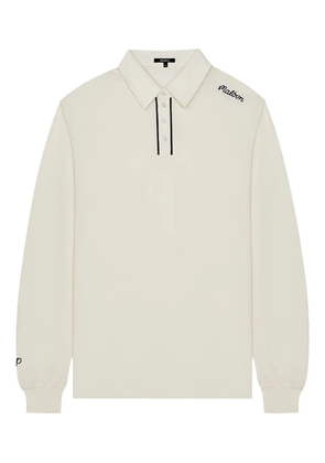 Malbon Golf x Jesper Parnevik long-sleeved polo shirt - White