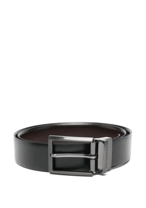Karl Lagerfeld square buckle belt - Black