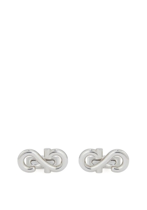 Ferragamo Gancini-hook cufflinks - Silver