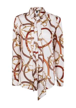 Lauren Ralph Lauren chain-print shirt - Neutrals