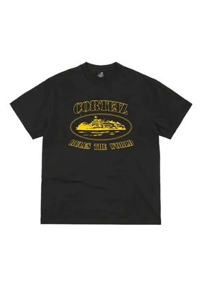 CORTEIZ Alcatraz logo-print T-shirt - Black