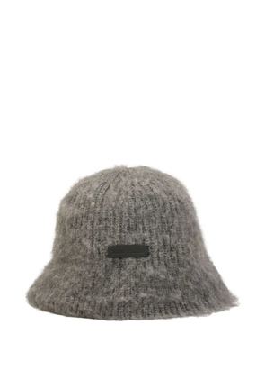 AMI Paris Ami mohair bucket hat - Grey