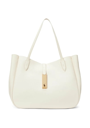 Polo Ralph Lauren large Polo ID tote bag - Neutrals
