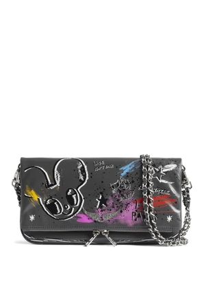 Zadig&Voltaire x Humberto Cruz Rock chain clutch bag - Grey