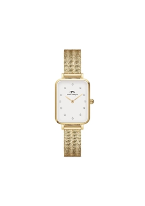 Daniel Wellington Quadro Lumine Pressed Evergold 26mm - White