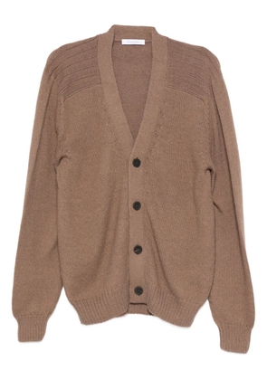Cruciani alpaca wool cardigan - Brown