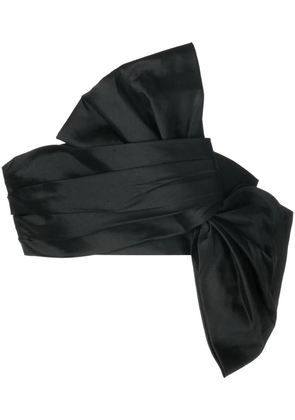 Bambah cropped bow tube top - Black