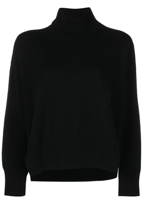 Barrie roll neck cashmere jumper - Black