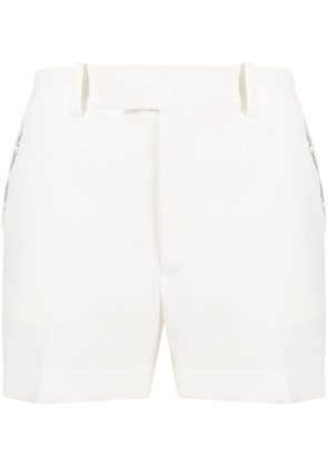 Zadig&Voltaire rhinestone-embellished shorts - White