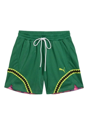 PUMA x Teenage Mutant Ninja Turtles elasticated-waistband shorts - Green