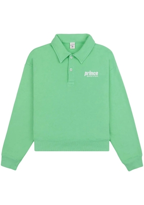 Sporty & Rich Prince Sporty cotton polo shirt - Green