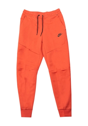 Nike logo-print pants - Orange