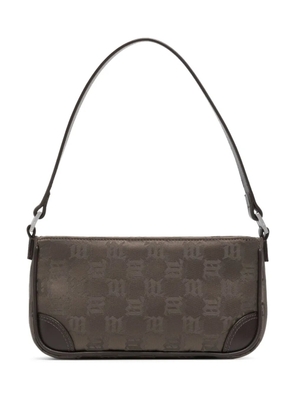 MISBHV patterned-jacquard shoulder bag - Brown