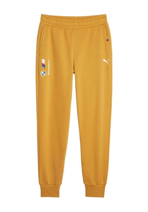 PUMA x BMW Motorsport logo-print track pants - Yellow