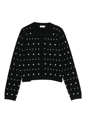 LIU JO embellished cardigan - Black
