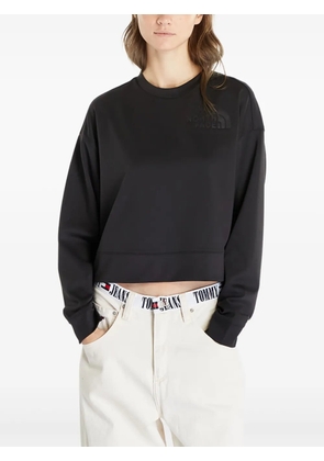 The North Face logo-embroidered sweatshirt - Black