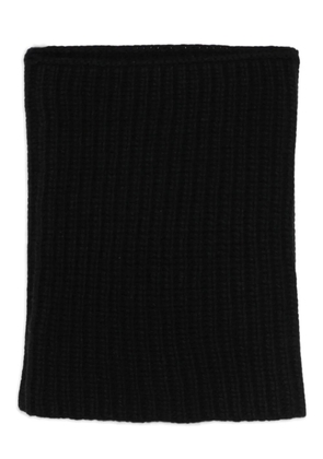 Ma'ry'ya ribbed neck warmer - Black