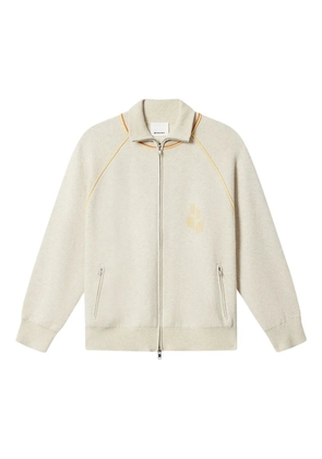 MARANT SERGIO zip-up sweatshirt - Neutrals