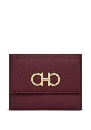 Ferragamo Gancini flap credit card holder