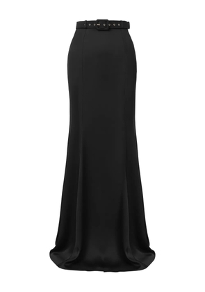 IL VOLO Anais belted-waist skirt - Black
