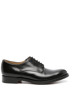 FURSAC brushed leather Derby shoes - Black