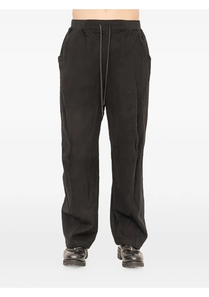 The Viridi-Anne drawstring-fastening trousers - Black