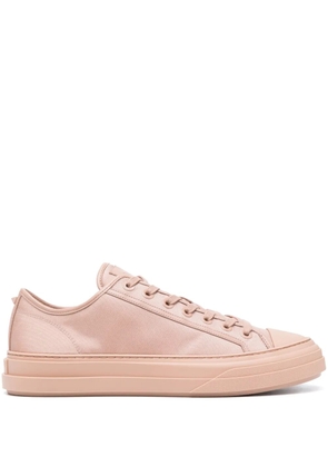 Valentino Garavani logo-patch lace-up sneakers - Pink