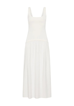 Rebecca Vallance kristen midi square neck dress - White