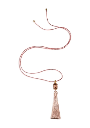 Jennifer Behr Francine tassel necklace - Pink