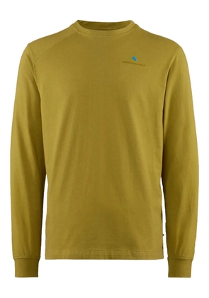 Klättermusen long-sleeve cotton T-shirt - Green