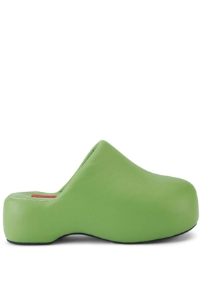 Simon Miller Bubble 60mm platform mules - Green