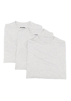 Jil Sander long-sleeve crew-neck T-shirt pack (pack of three) - Grey