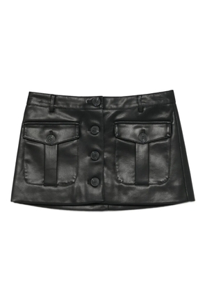 The Garment buttoned mini skirt - Black