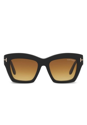 TOM FORD Eyewear oversize-frame sunglasses - Black