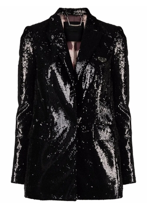 Philipp Plein sequin-embellished blazer - Black