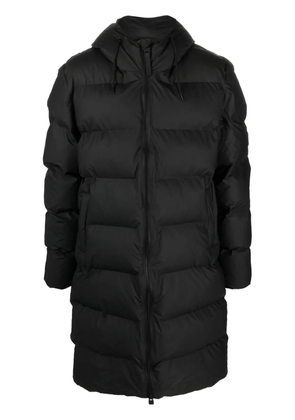 Rains Alta hooded padded coat - Black