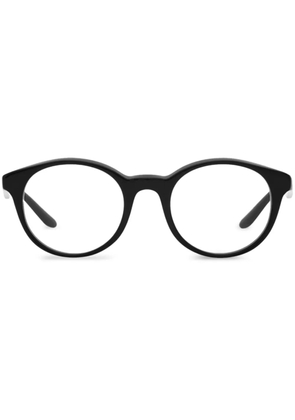 Giorgio Armani round frame glasses - Black