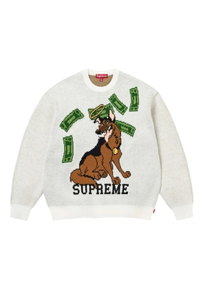 Supreme All Dogs Go To Heaven sweater - White