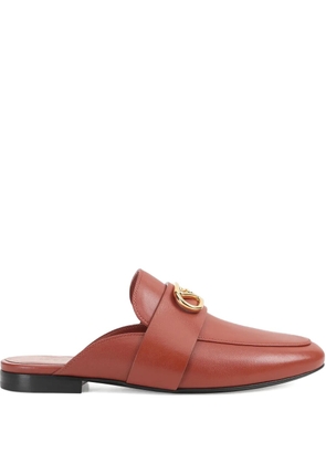 Sergio Rossi slip-on mules - Brown