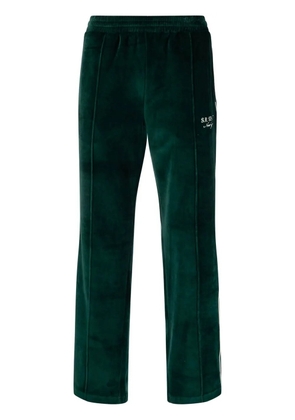 Sporty & Rich logo-embroidered track pants - Green