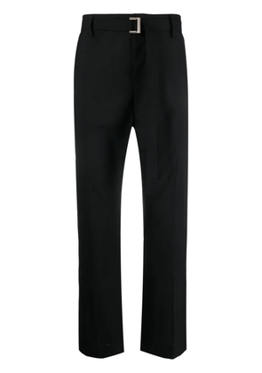 sacai straight-leg tailored trousers - Black