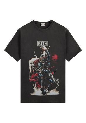 KITH x Marvel thor-graphic T-shirt - Black