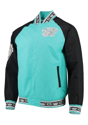 Mitchell & Ness x Vancouver Grizzlies diamond-quilted jacket - Blue
