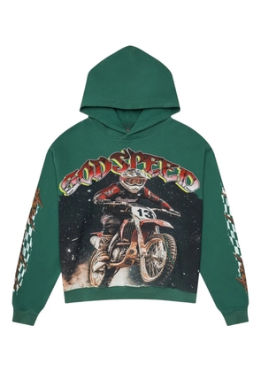 GODSPEED Motocross graphic hoodie - Green