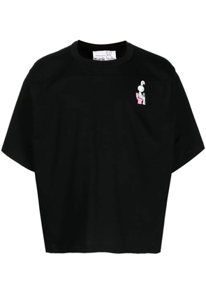 Natasha Zinko Bunnie Box cotton T-shirt - Black