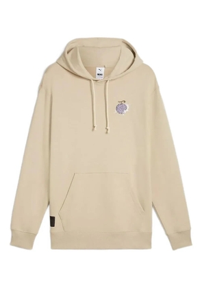 PUMA x One Piece graphic-print hoodie - Neutrals