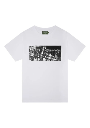 Denim Tears Black Entertainment T-shirt - White